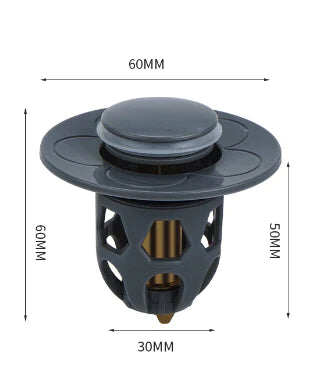 Universal washbasin water head leaking stopper