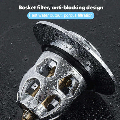 Universal washbasin water head leaking stopper