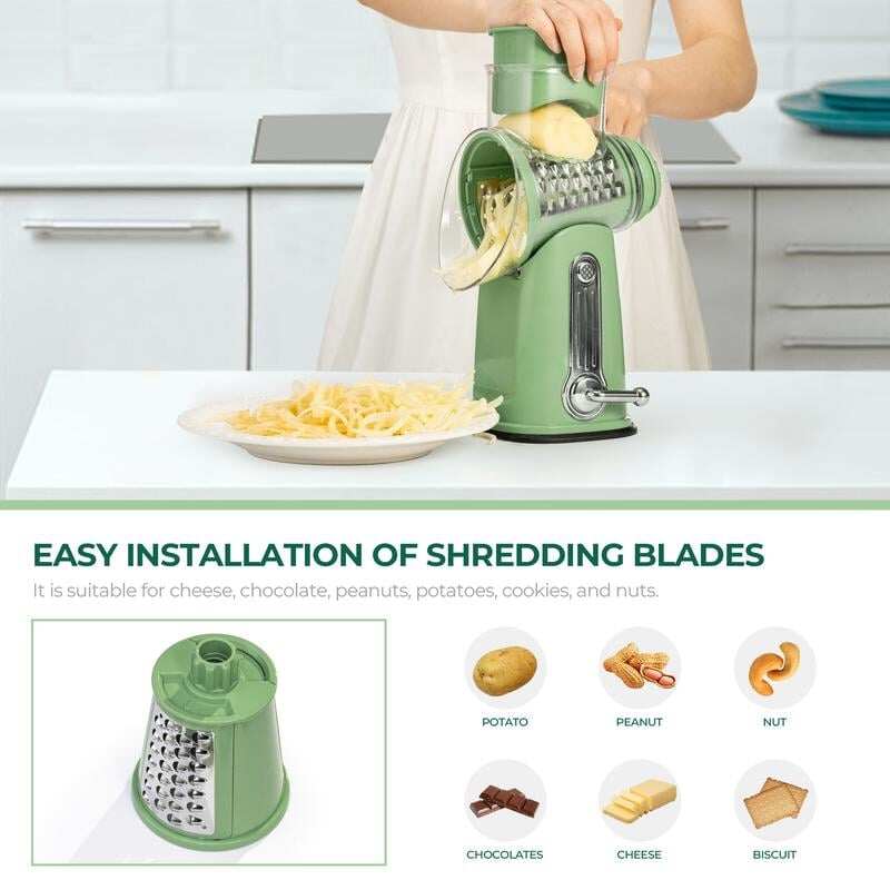 5-in-1 Household Multifunctional Storm Vegetable Cutterv