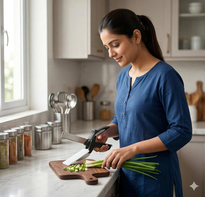 Stainless Chopper |  Easy Pull Mechanism | Fast Effortless Chopping