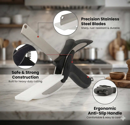 Stainless Chopper |  Easy Pull Mechanism | Fast Effortless Chopping