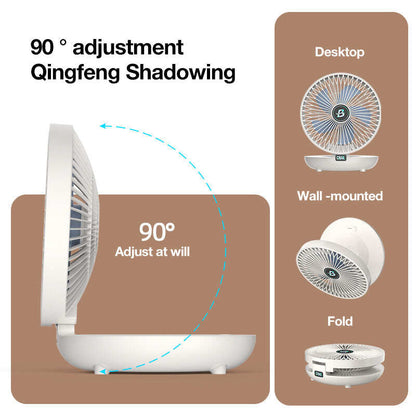 Summer Essentials Household Dual-use Suspension Adjustable Fan