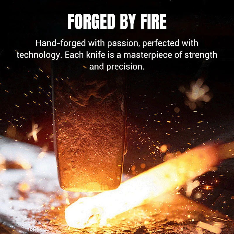 Forged Sharp and Durable Kitchen Knife – Professional Edge, Ergonomic Handle & Easy Maintenance