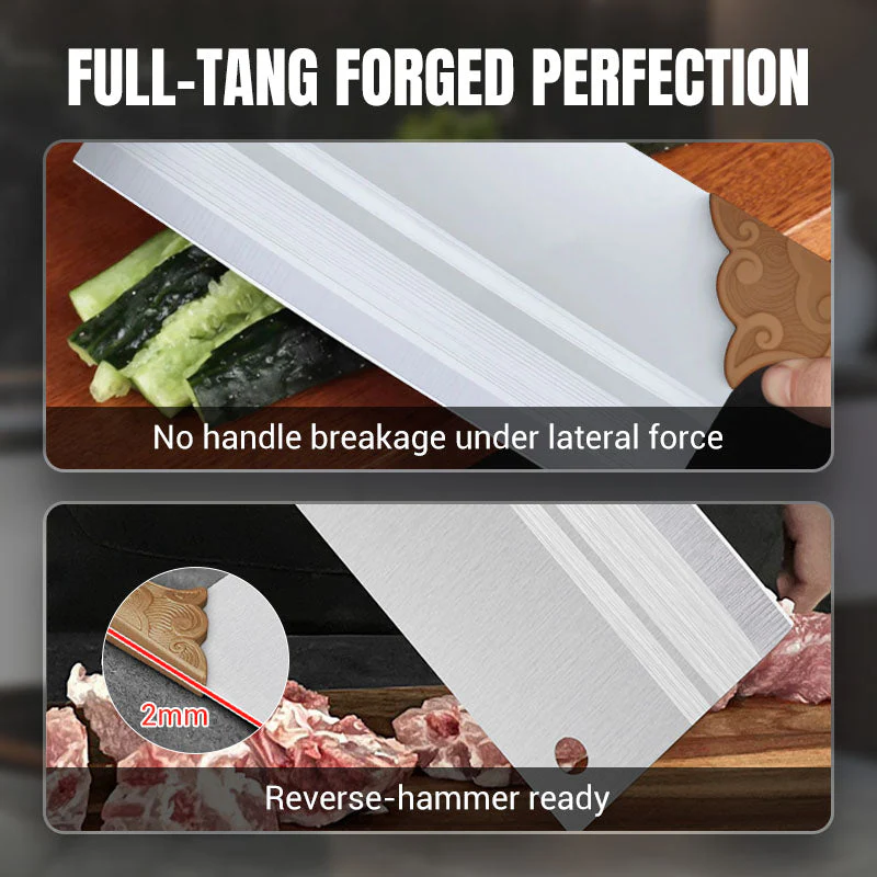 Forged Sharp and Durable Kitchen Knife – Professional Edge, Ergonomic Handle & Easy Maintenance