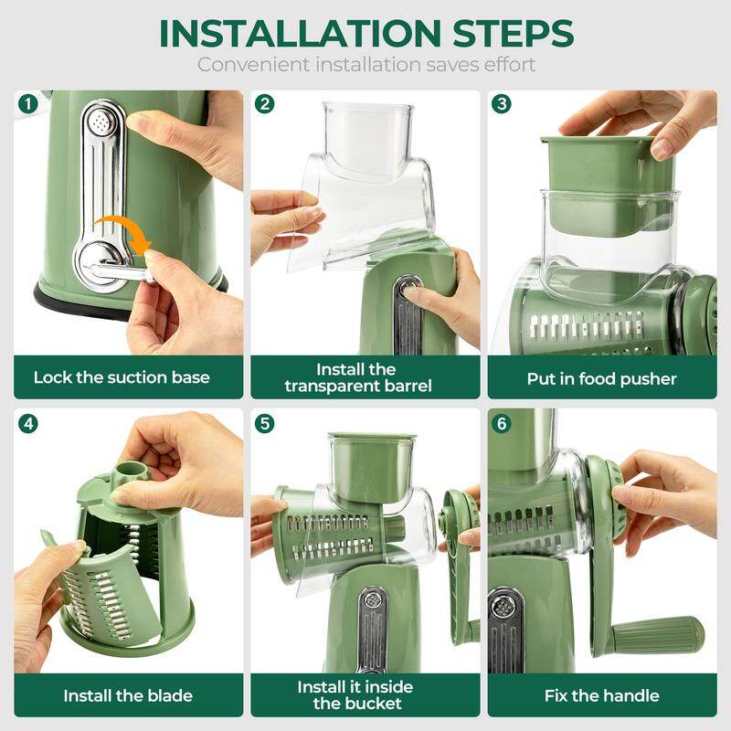 5-in-1 Household Multifunctional Storm Vegetable Cutterv