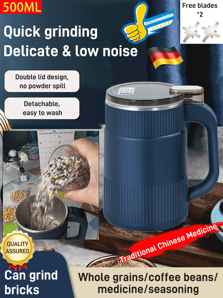 Electric Grinding Cup – High-Speed, Large Capacity & Powerful Crushing