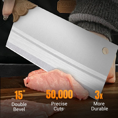 Forged Sharp and Durable Kitchen Knife – Professional Edge, Ergonomic Handle & Easy Maintenance