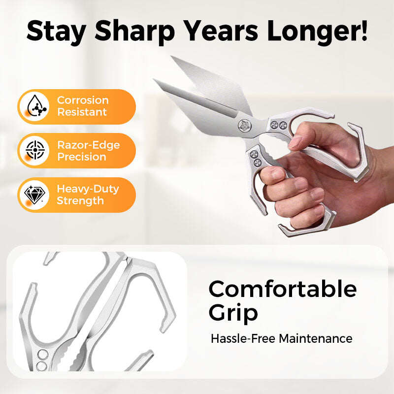 Multifunctional Heavy-Duty Kitchen Shears