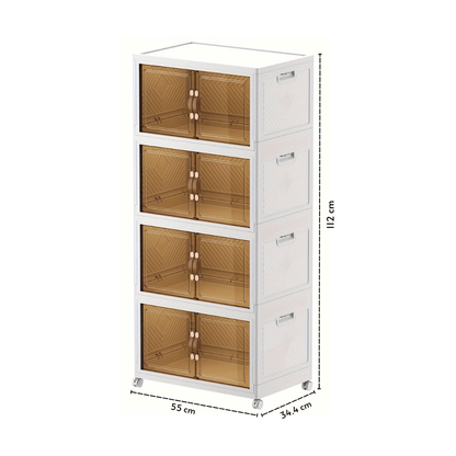 Modular Stackable Wardrobe Storage Cabinet