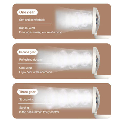 Summer Essentials Household Dual-use Suspension Adjustable Fan