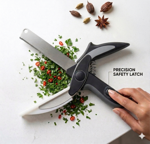 Stainless Chopper |  Easy Pull Mechanism | Fast Effortless Chopping