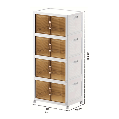 Modular Stackable Wardrobe Storage Cabinet