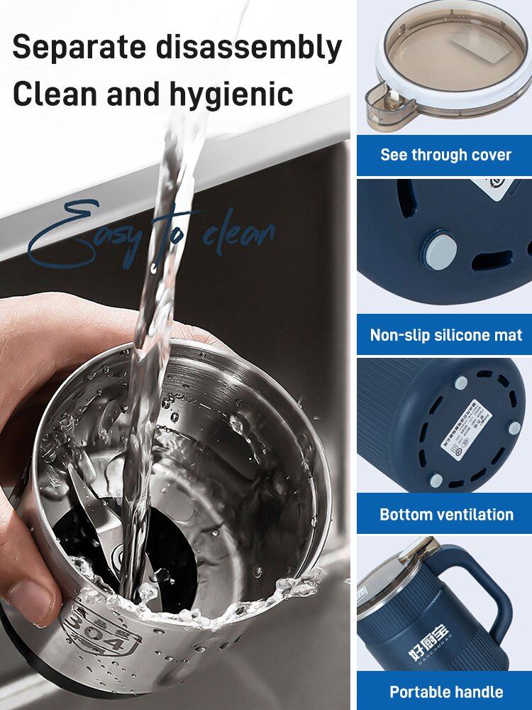 Electric Grinding Cup – High-Speed, Large Capacity & Powerful Crushing